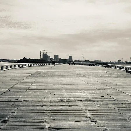 Rustig Met Zeezicht Dicht Bij Het Centrum Ostende