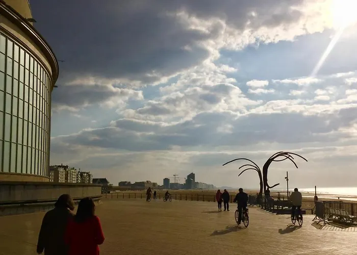 Apartman Rustig Met Zeezicht Dicht Bij Het Centrum Ostende